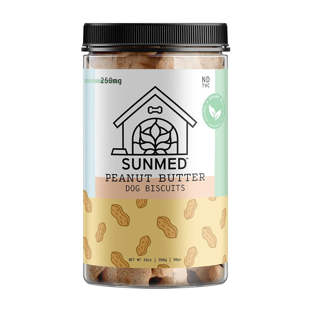 Organic Peanut Butter Biscuits Pet Snack (250mg)
